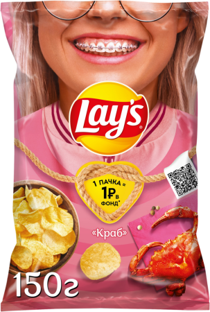 Чипсы LAYS Краб